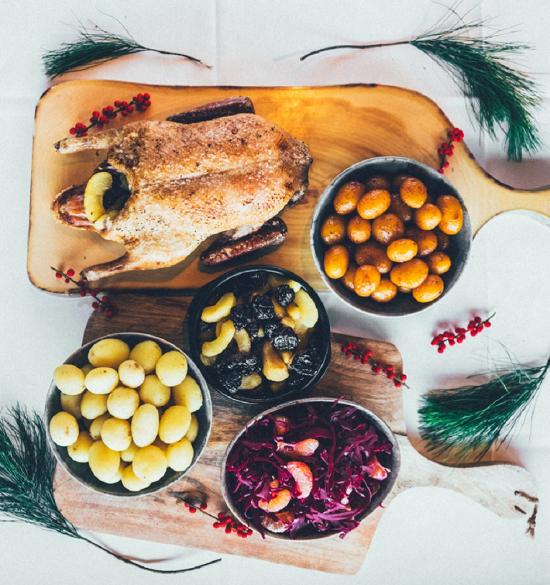 Jóladunna heim við jólaaftan